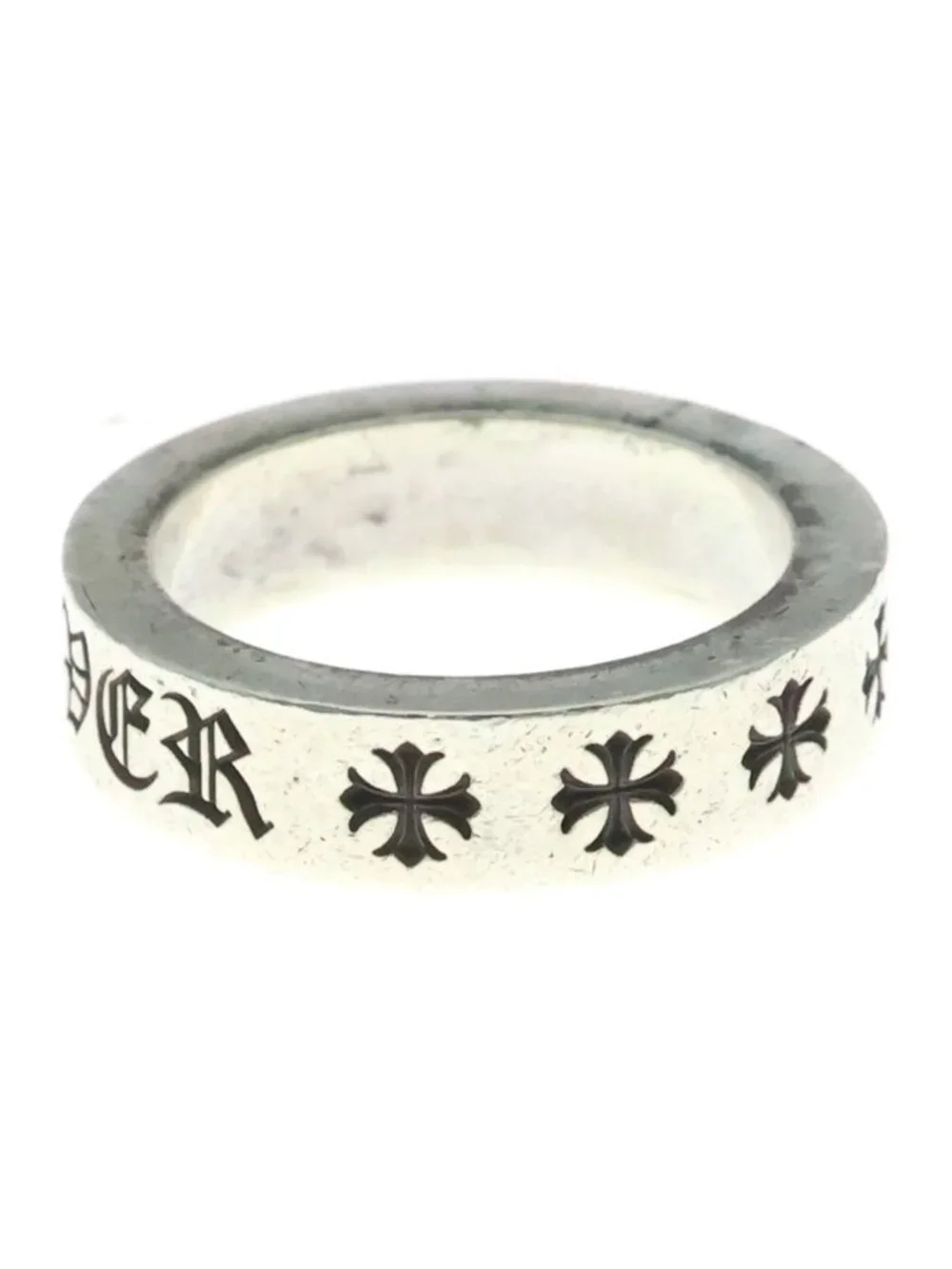Chrome Hearts Spacer Forever Ring Silver